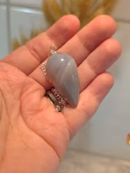 Polerad Pendel agat nr 3