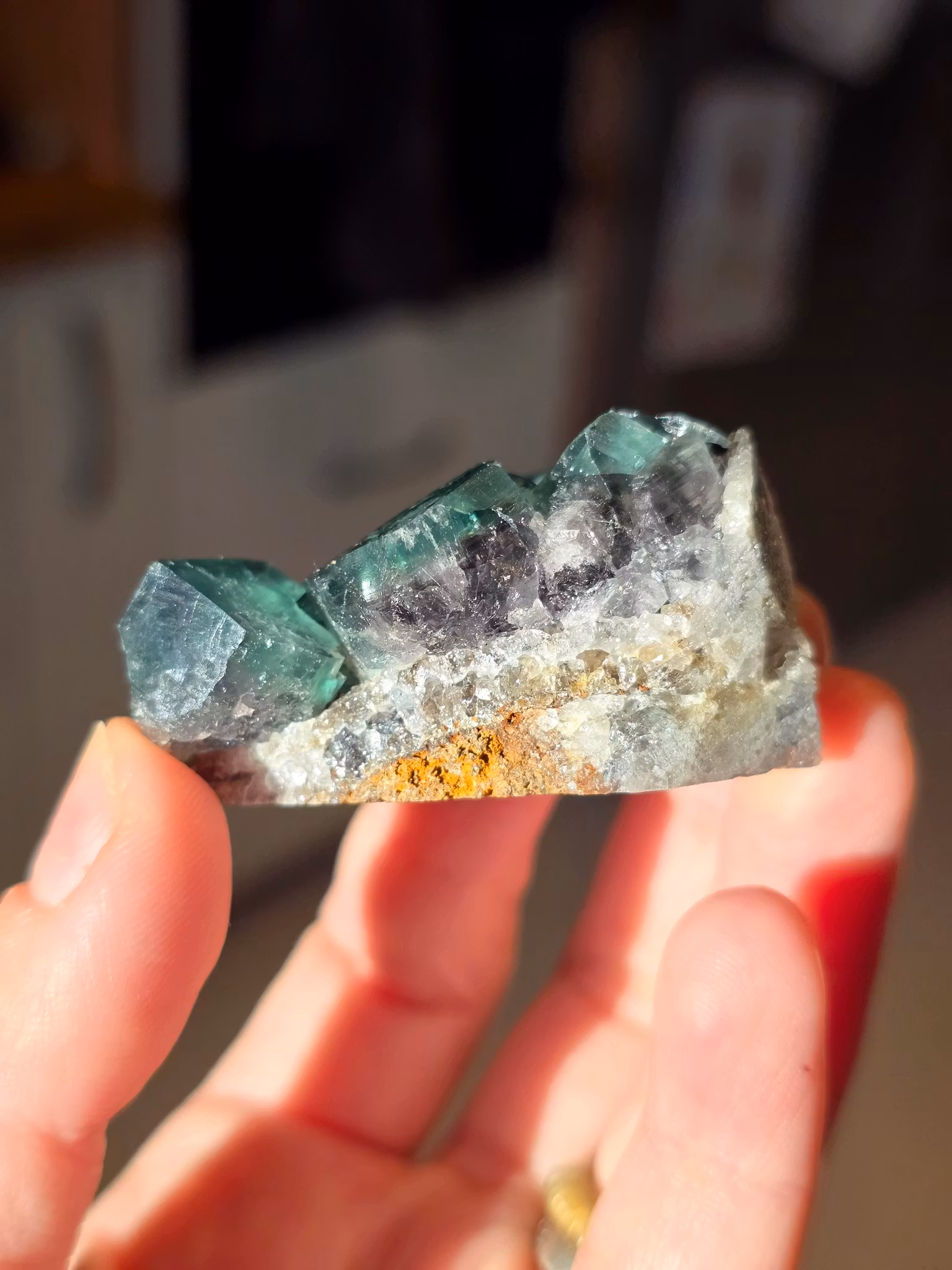 Fluorit Från Diana Maria Gruvan