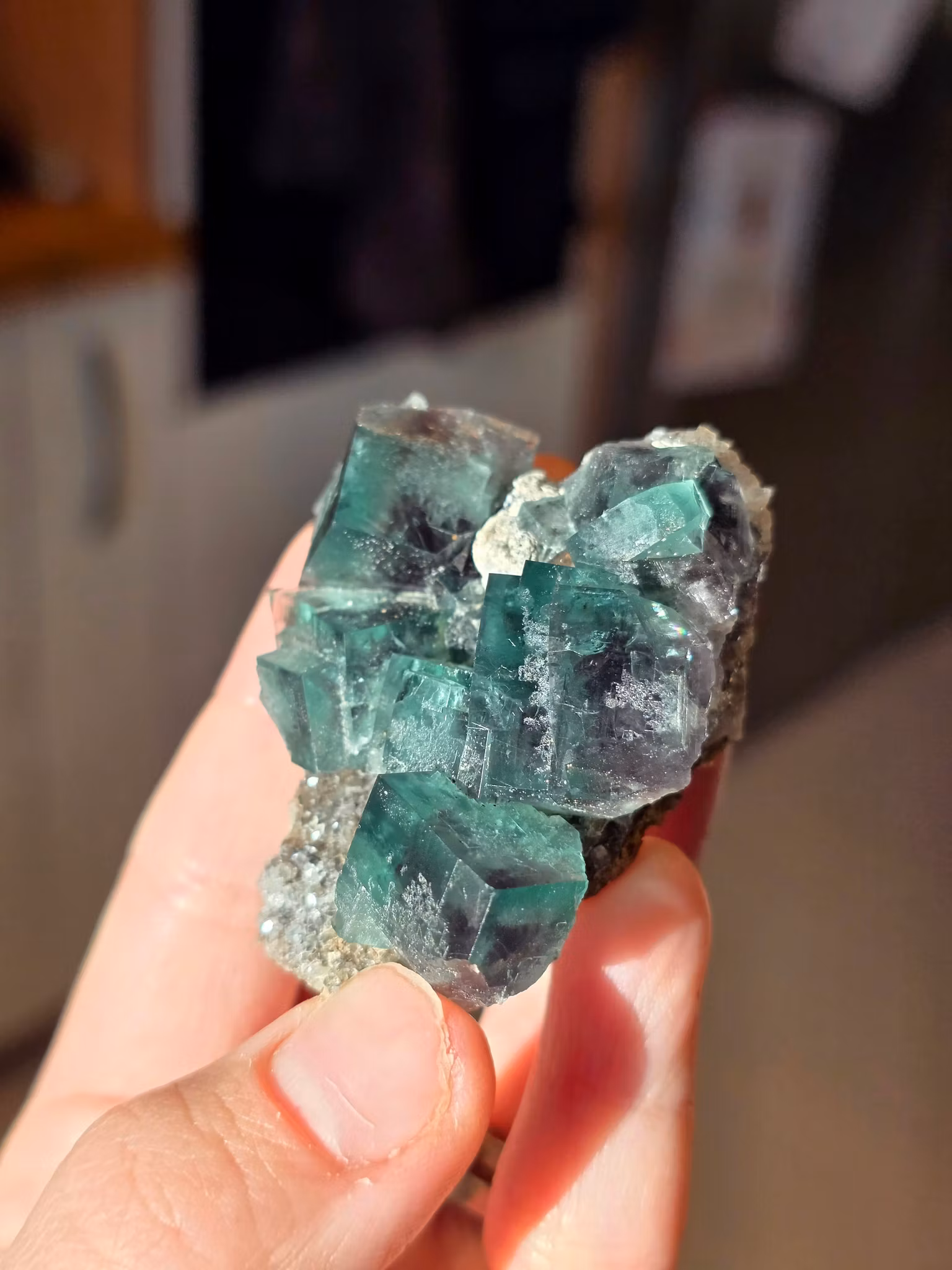 Fluorit Från Diana Maria Gruvan