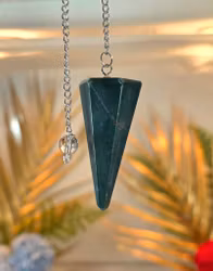 Polerad Pendel Grön Jade nr 2