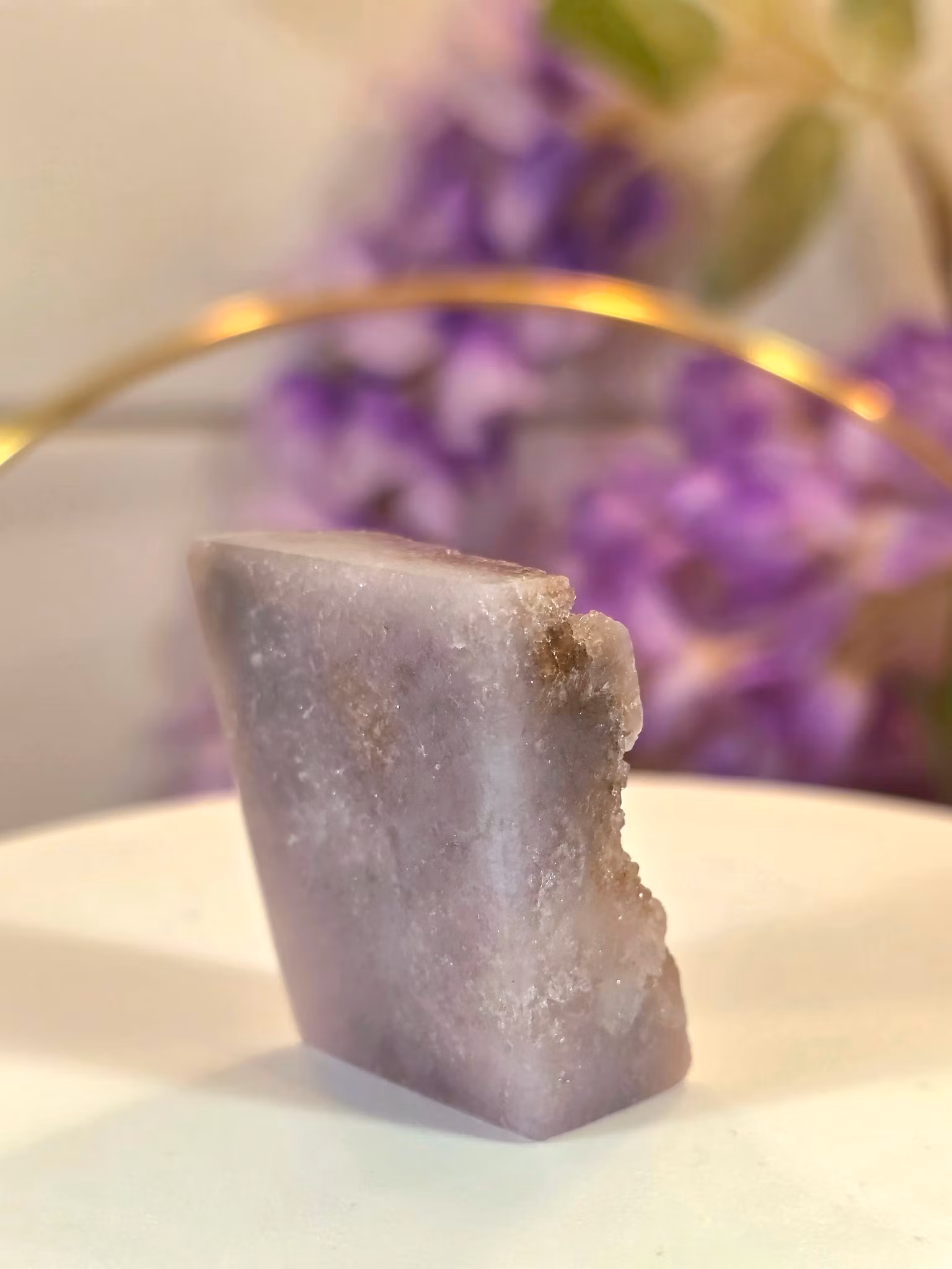 Rosa Ametist Mini Druzy Bit