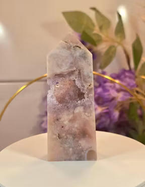 Rosa Ametist Druzy Torn