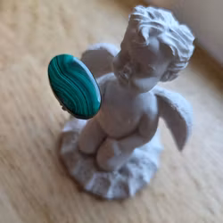 Malakitcabochon 4,80 g ~ 24ct