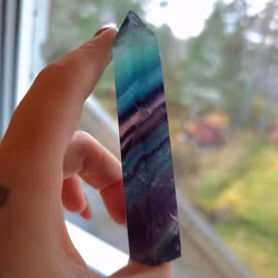 Regnbågsfluorit Torn nr 1