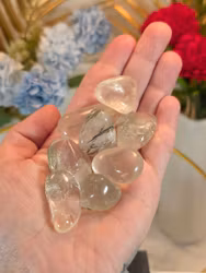 Lodolitkvarts Trumlad 2 cm