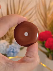 Röd Jaspis Donut S