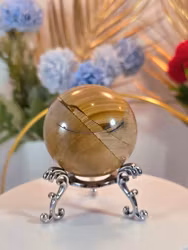 Klot av Paesina Landskaps Jaspis