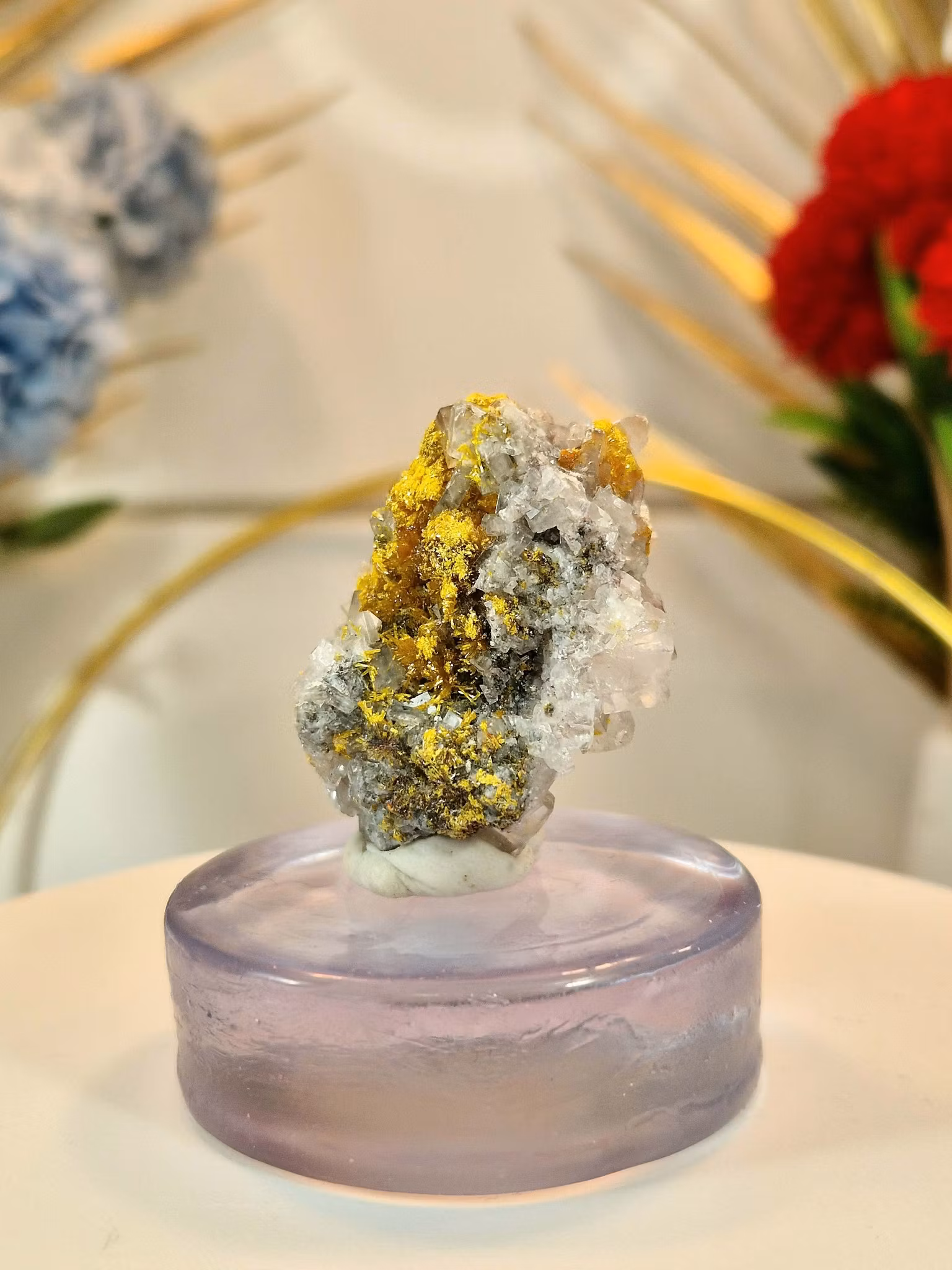 Orpiment, Realgar & Baryt Från Quiruvilca