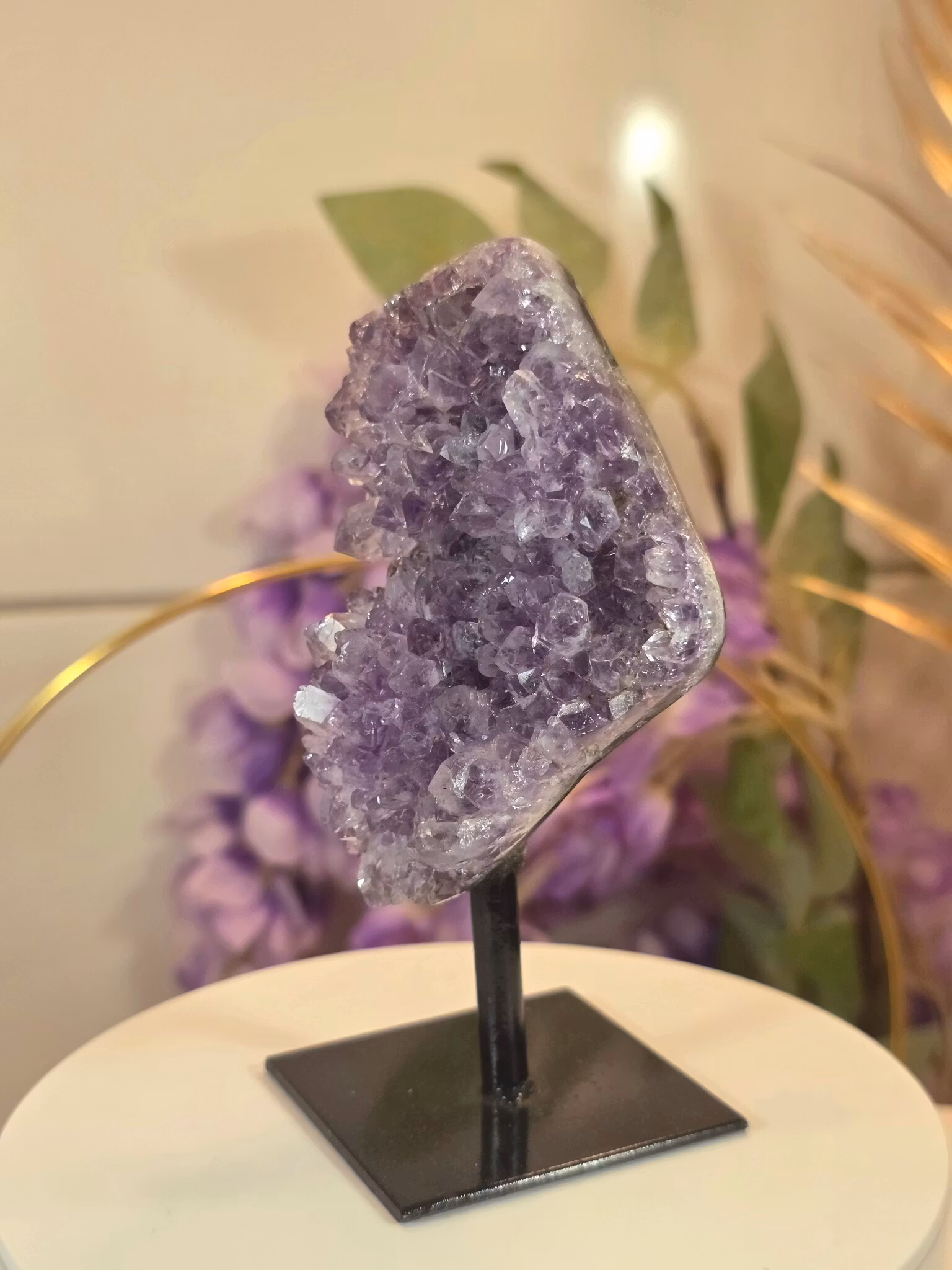 Ametist På Ställning