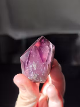 Otrolig Fin Ametist Spets Bahia Fantomer 54,46 gram