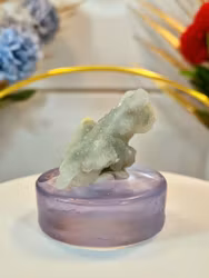 Grön Sugar Kalcedon "Delfin"