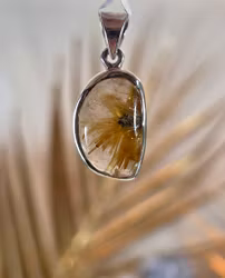 Hänge Rutilkvarts I 925 Sterling Silver nr 1