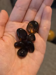 Mörk Rökkvarts Trumlad 1 - 2  cm