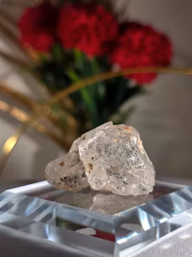 Himalaya Kvarts Rutiler & Klorit