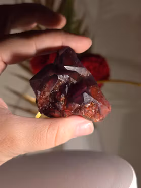 Sällsynt Alien Ametist Phantom 67 gram