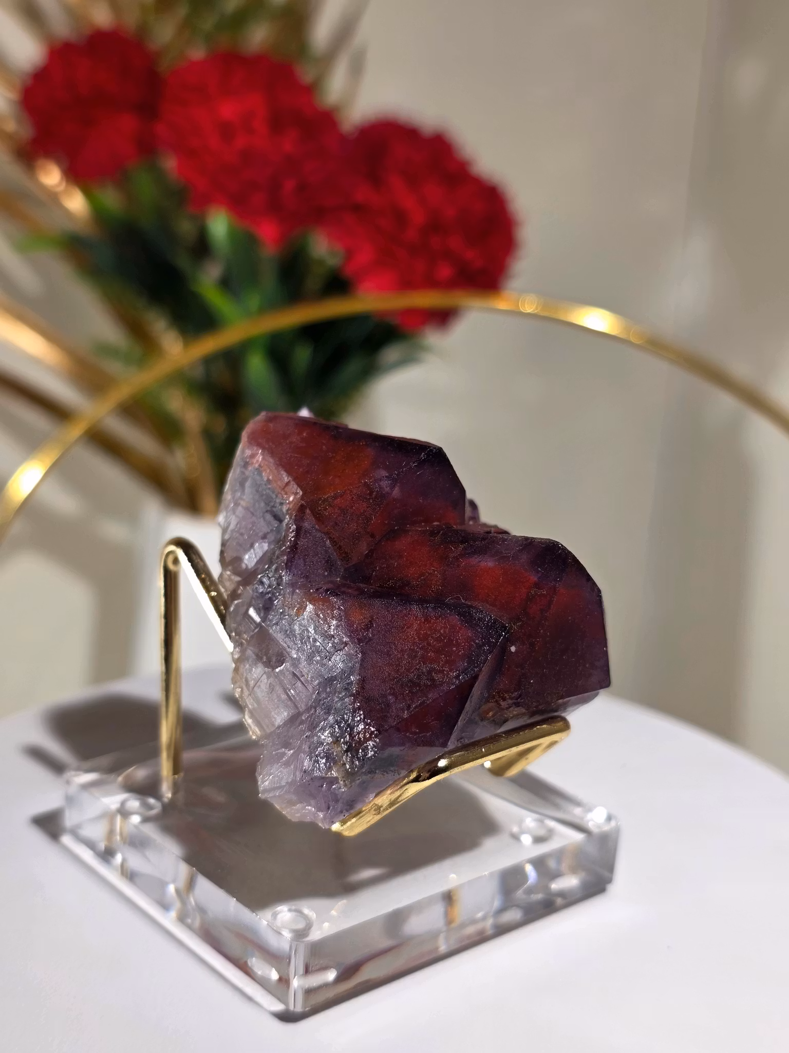 Sällsynt Alien Ametist Phantom 67 gram