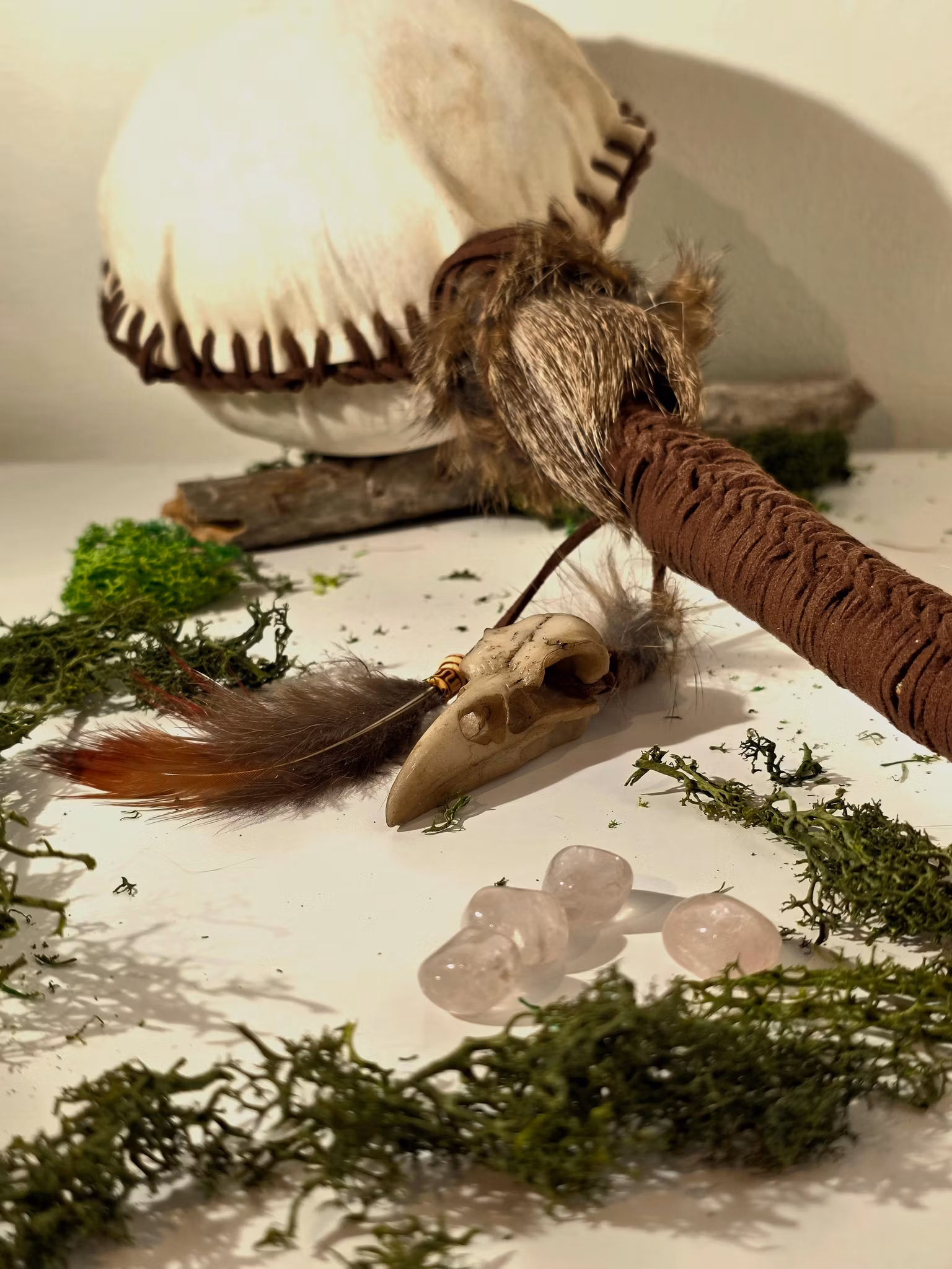 Shamanskallra Handgjord