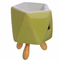 Eden Abstract Starka Färger Aromalampa i Keramik med Fötter