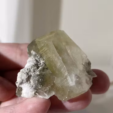 Grön Apofyllit På Matrix