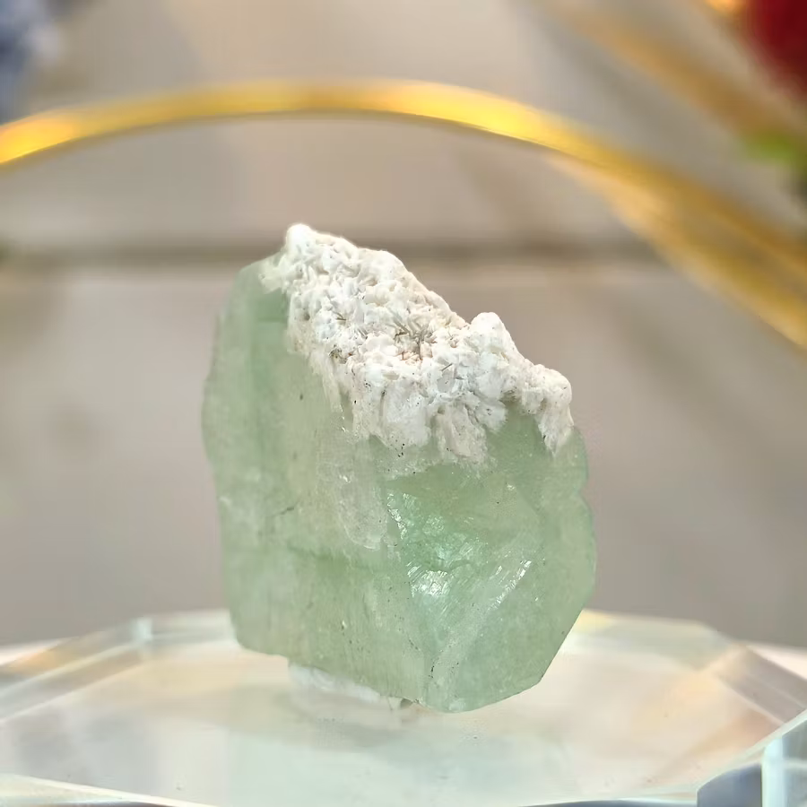 Apofyllit Kub Med Fantom