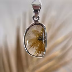 Hänge Rutilkvarts I 925 Sterling Silver nr 1