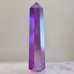 Torn Bergkristall Lila Aura Valbara