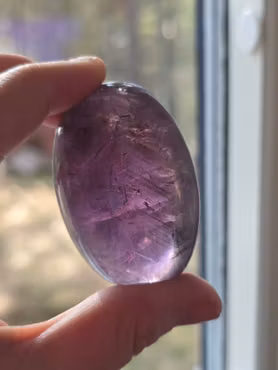 Stor Ametist med fantomer Handsten