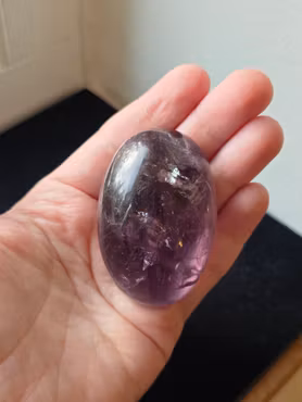 Stor Ametist med fantomer Handsten