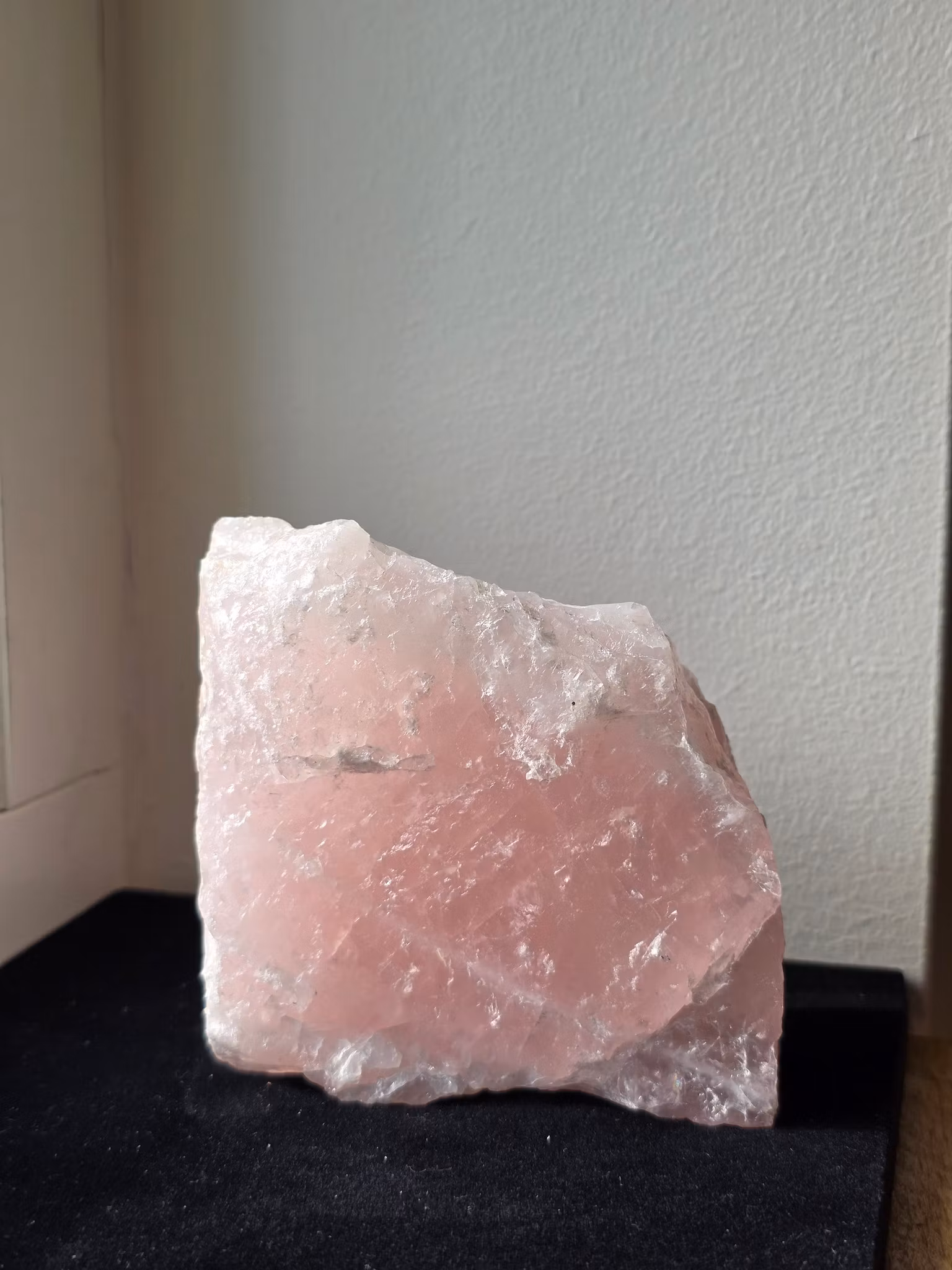 Rå Rosenkvarts 707 gram