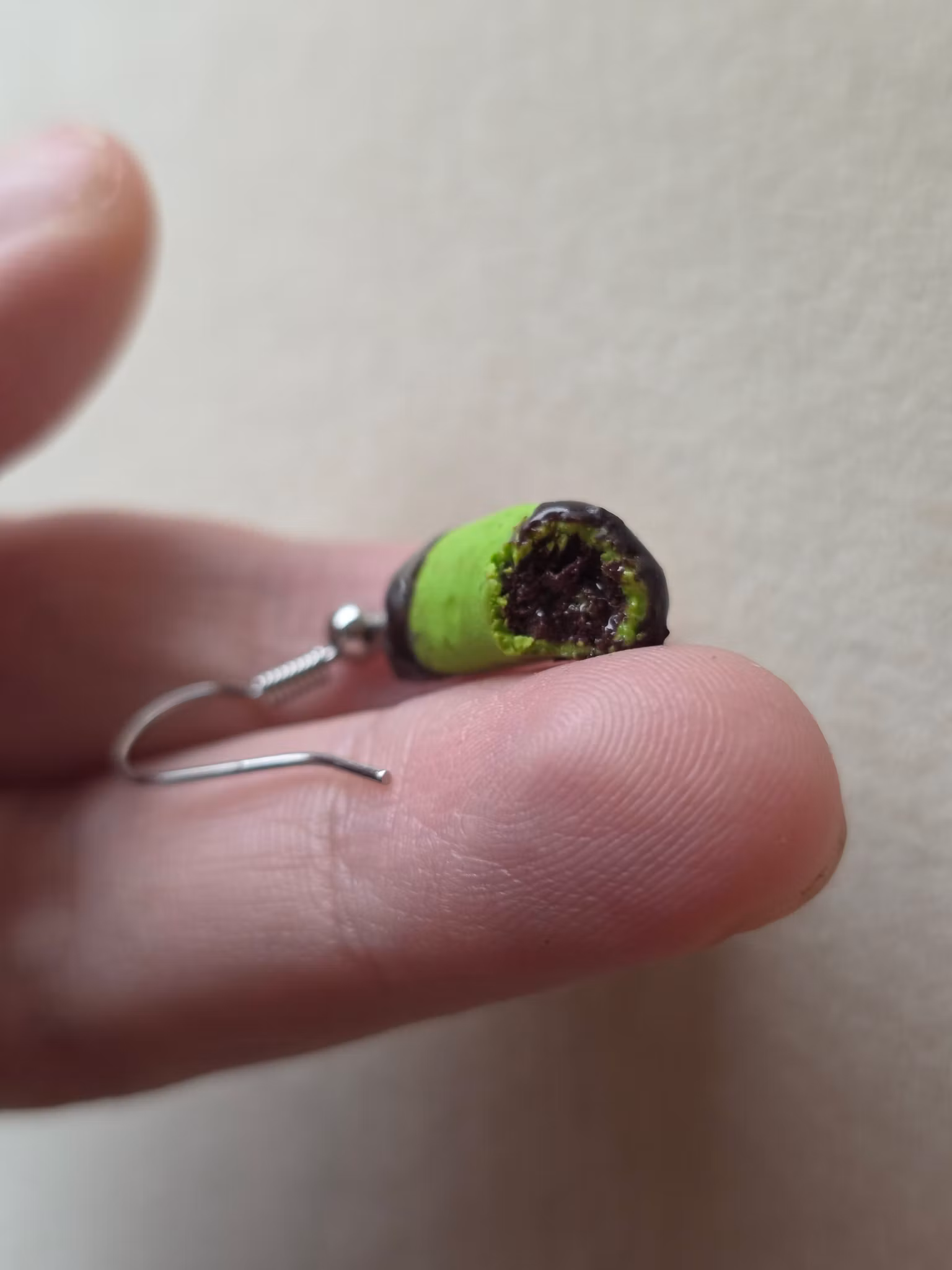 Örhängen Handgjorda Dammsugare Swedish Fika Rhodiumpläterade