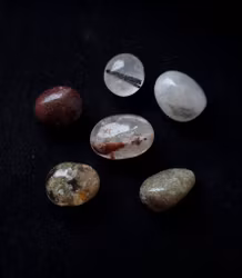 Lodolitkvarts Trumlad 2-3,5 cm