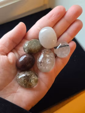 Lodolitkvarts Trumlad 2-3,5 cm