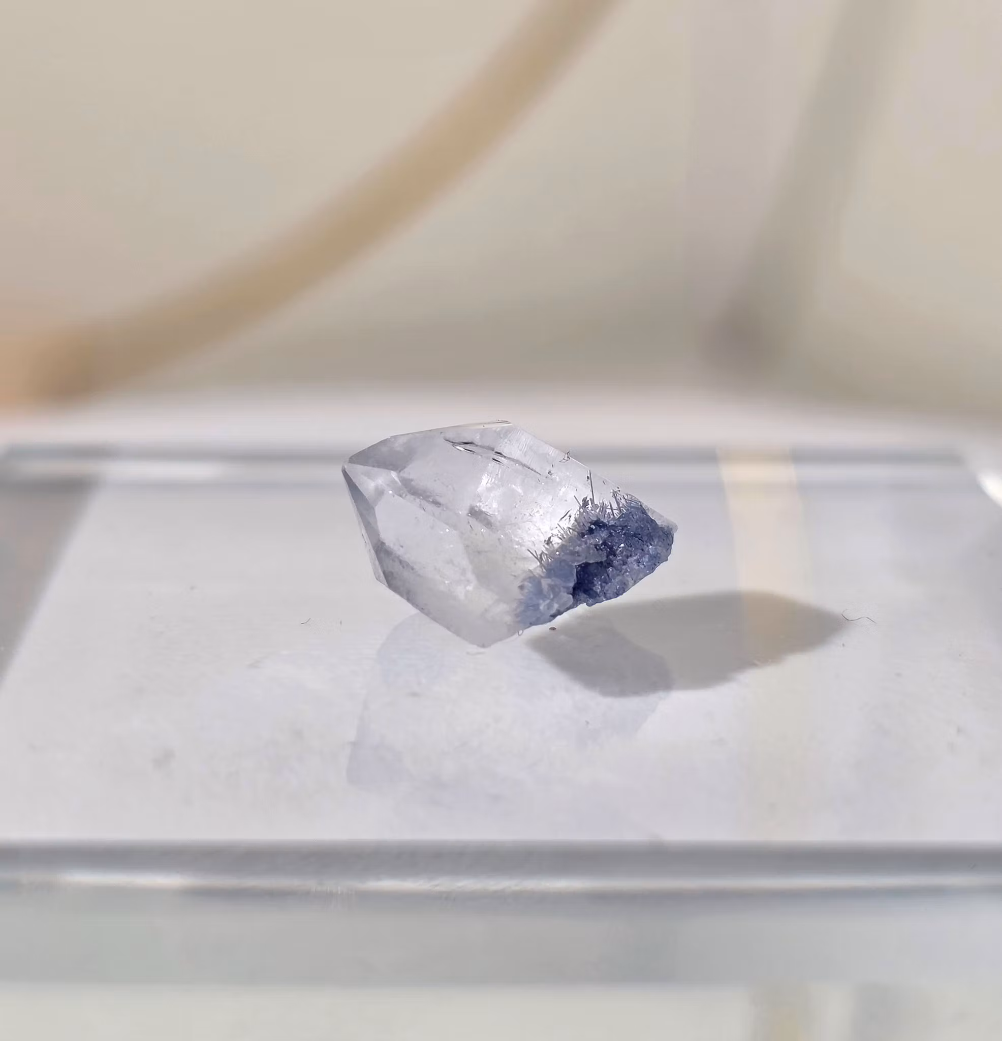 Dumortierit I Kvarts nr 4