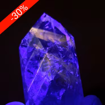 UV Powellit Ametist Fantom Spets 46,35 gram