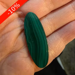 Malakitcabochon 4,11 g ~ 20,6 ct