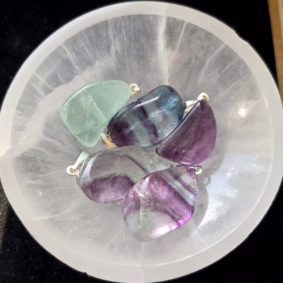 Hänge Fluorit Nugget