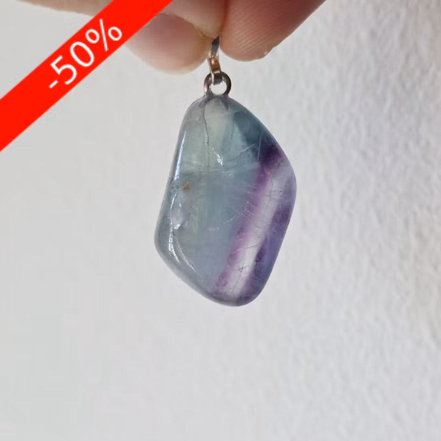 Hänge Fluorit Nugget