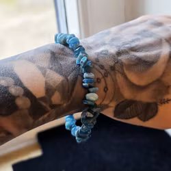 Chipsarmband Mörk Apatit