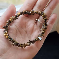 Chipsarmband Tigeröga