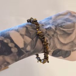 Chipsarmband Tigeröga