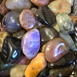 Mixade Stora Trumlade Stenar, 10 st Obs, Naggade!