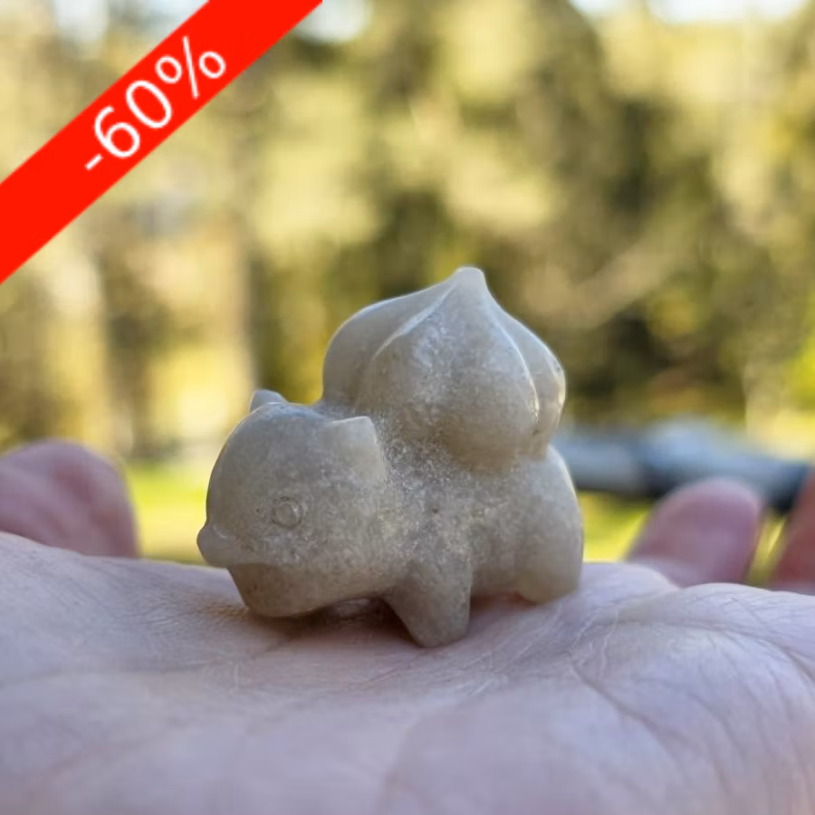 Bulbasaur Pokémon Carving