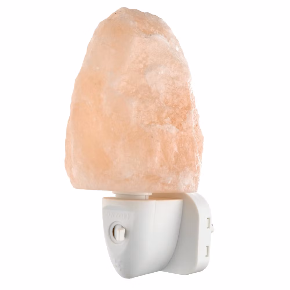 Saltlampa Himalaya med stickkontakt
