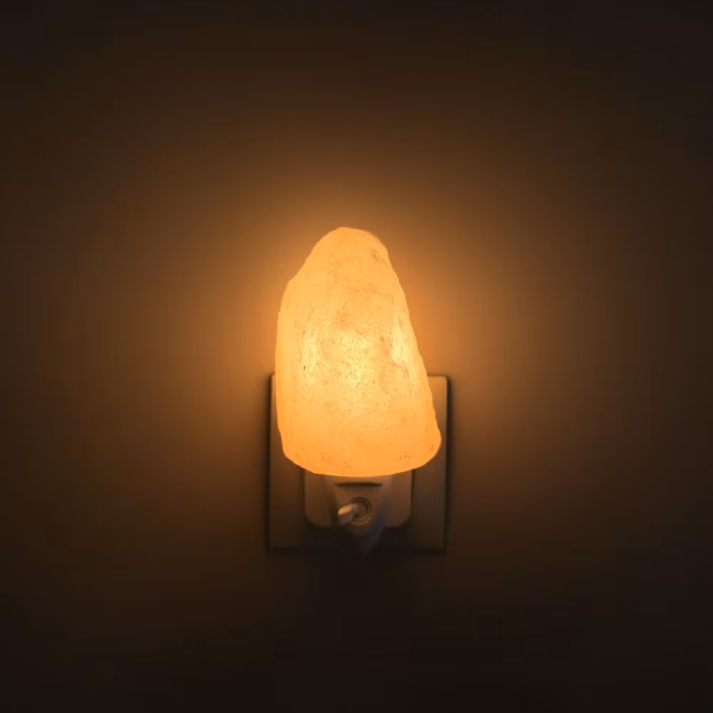 Saltlampa Himalaya med stickkontakt