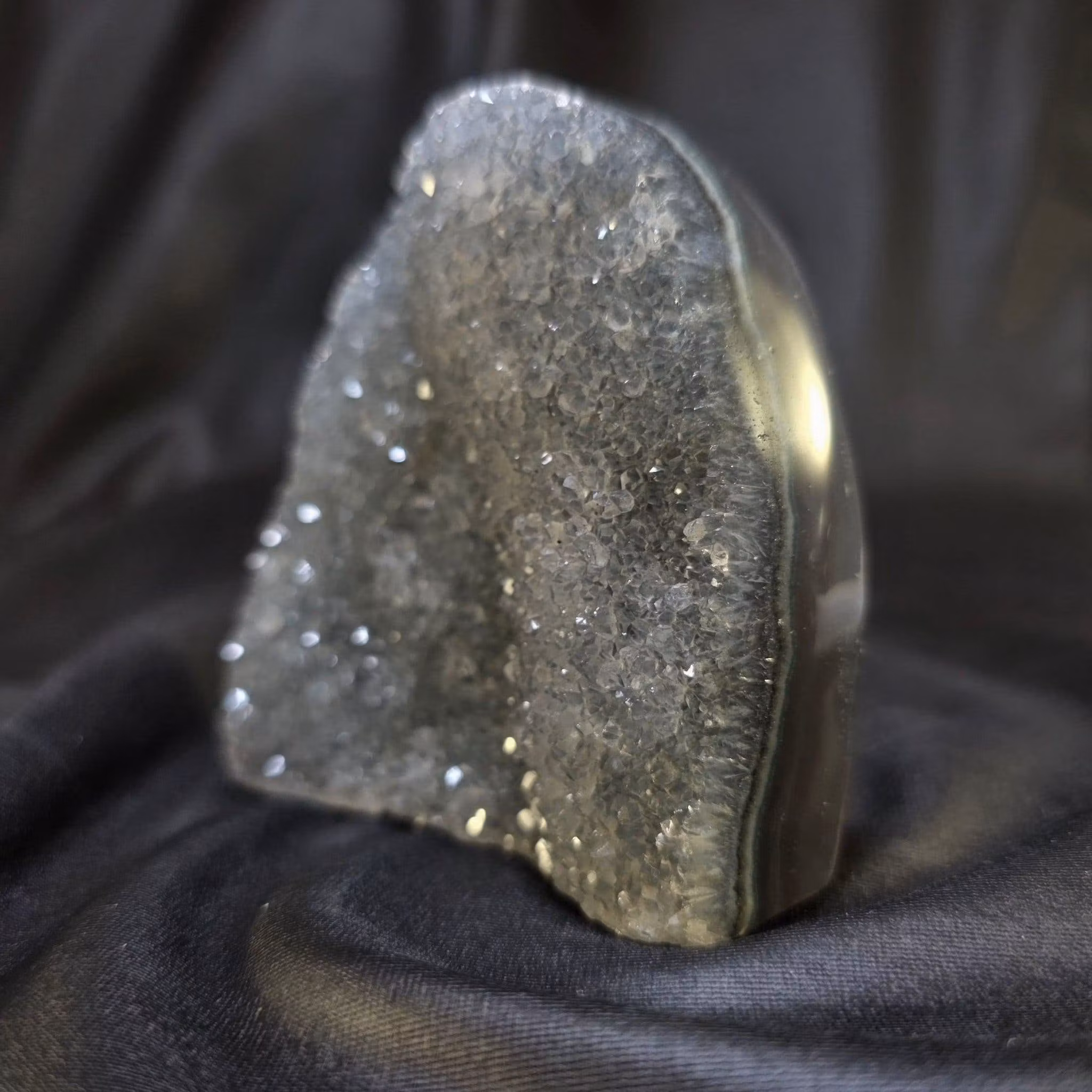 Agat Med Druzy Polerad Uruguay