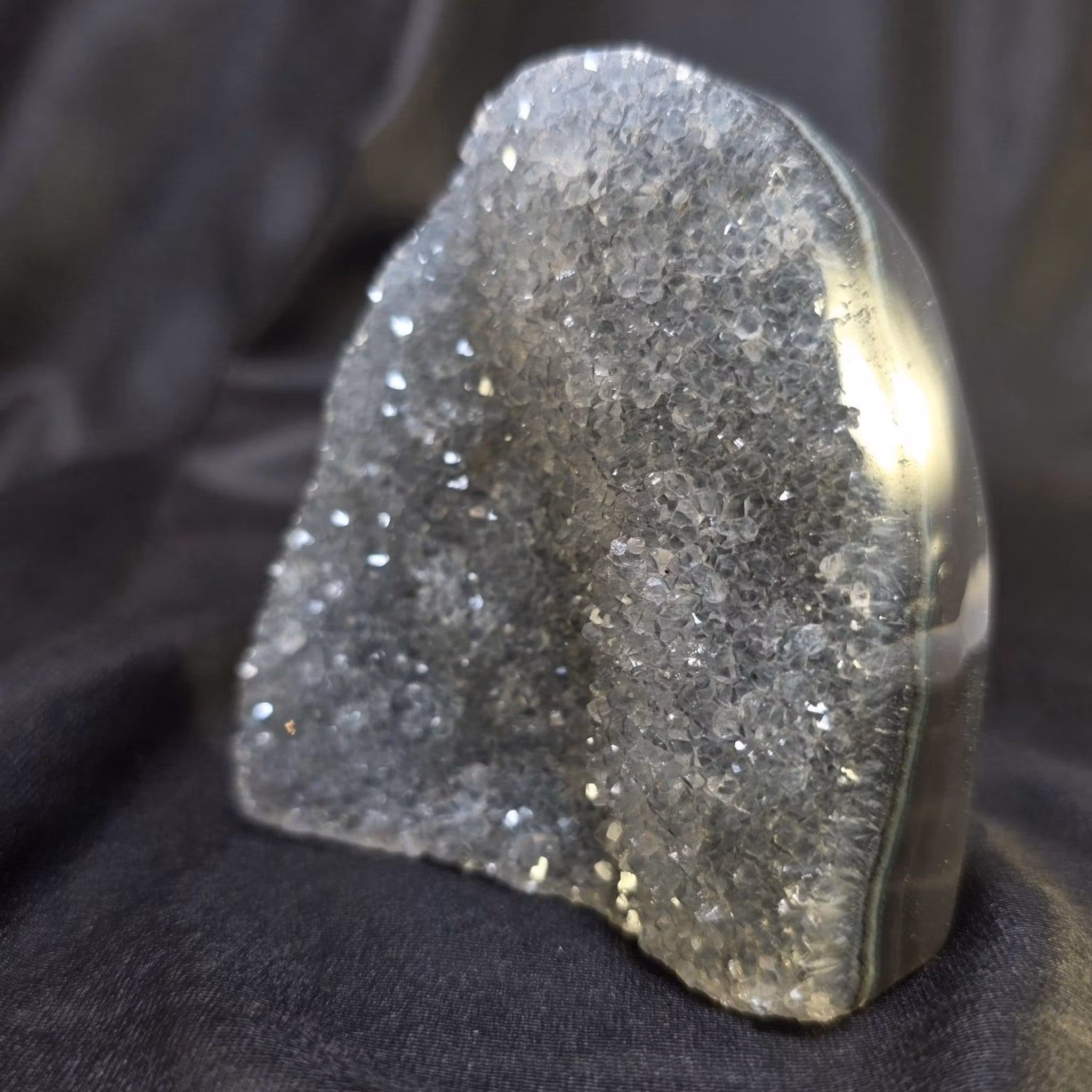 Agat Med Druzy Polerad Uruguay