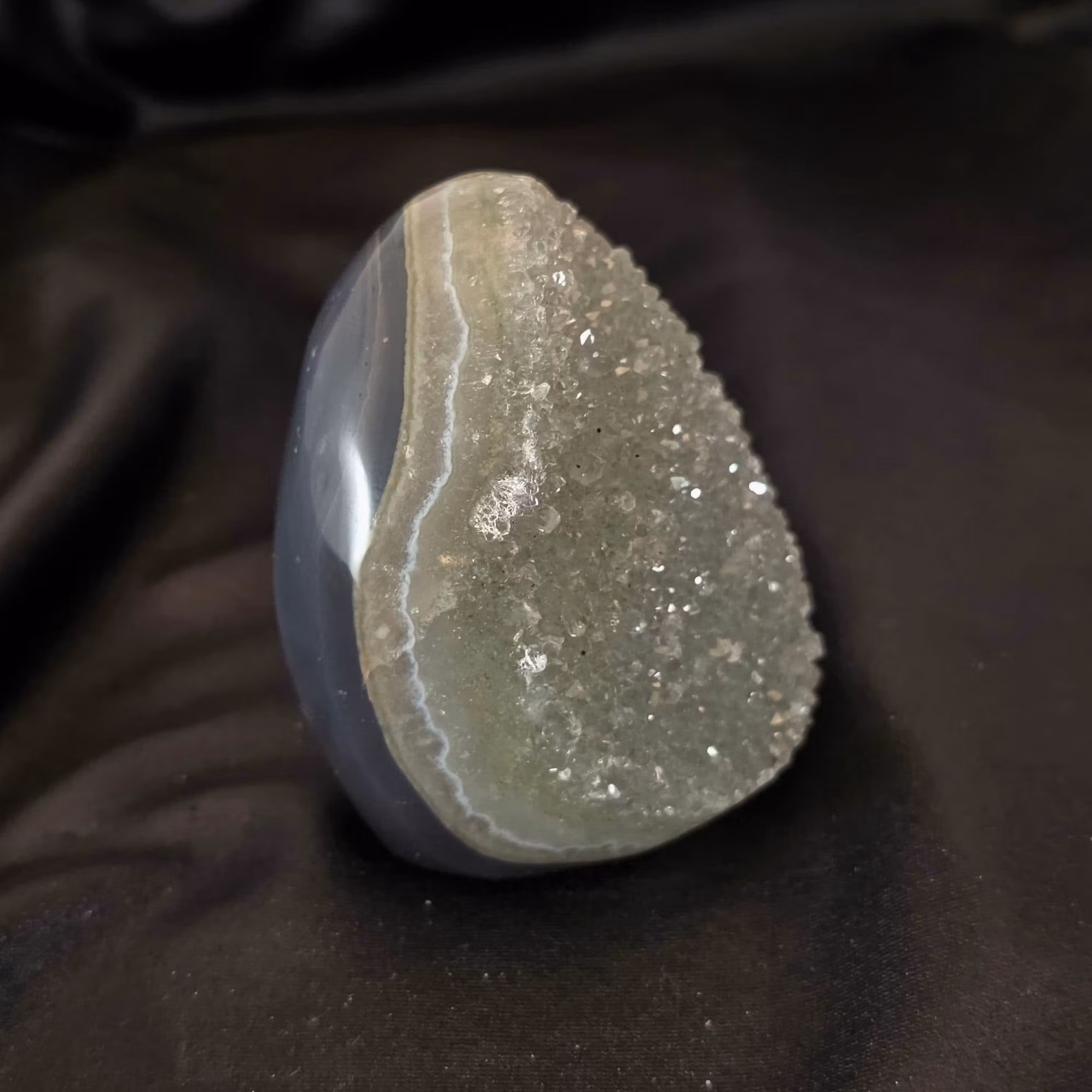 Agat Med Druzy Polerad Uruguay