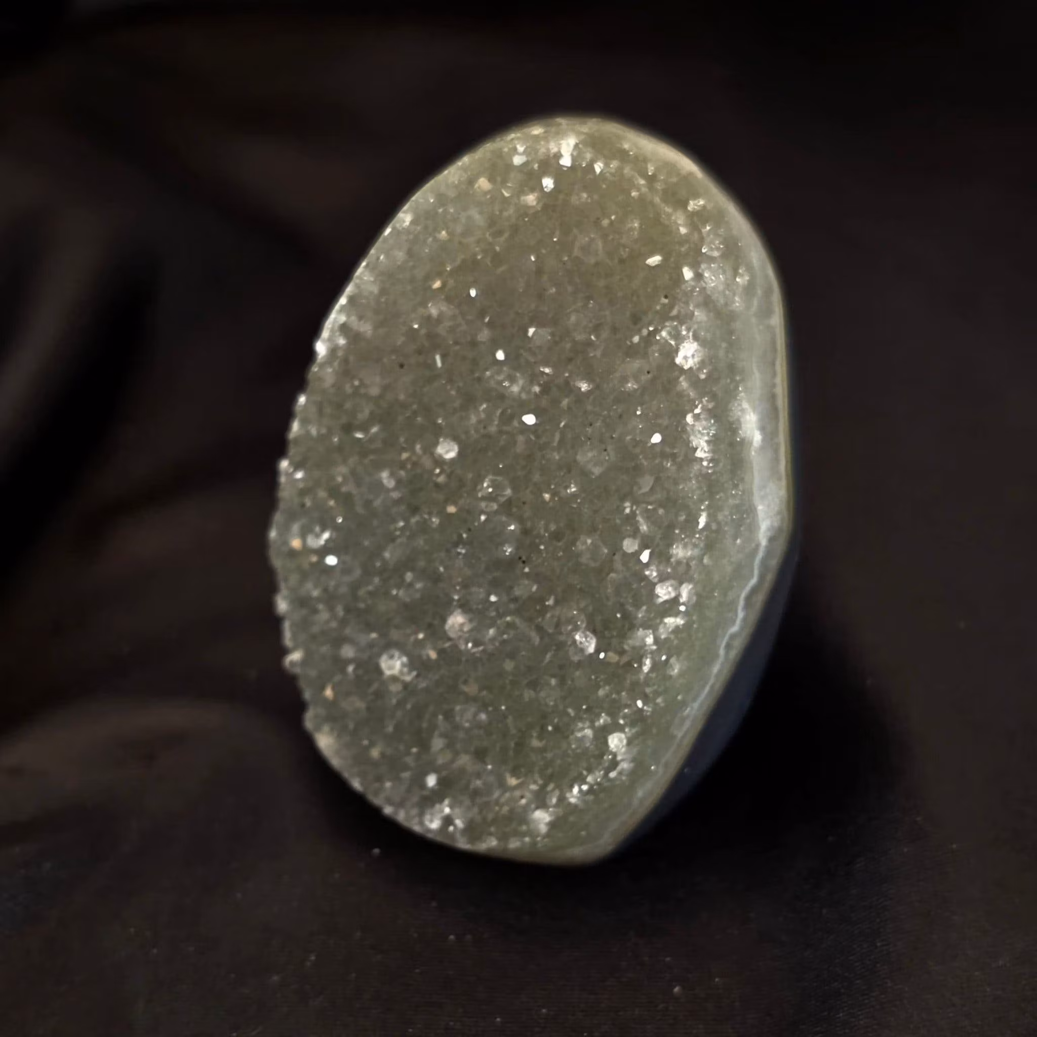 Agat Med Druzy Polerad Uruguay