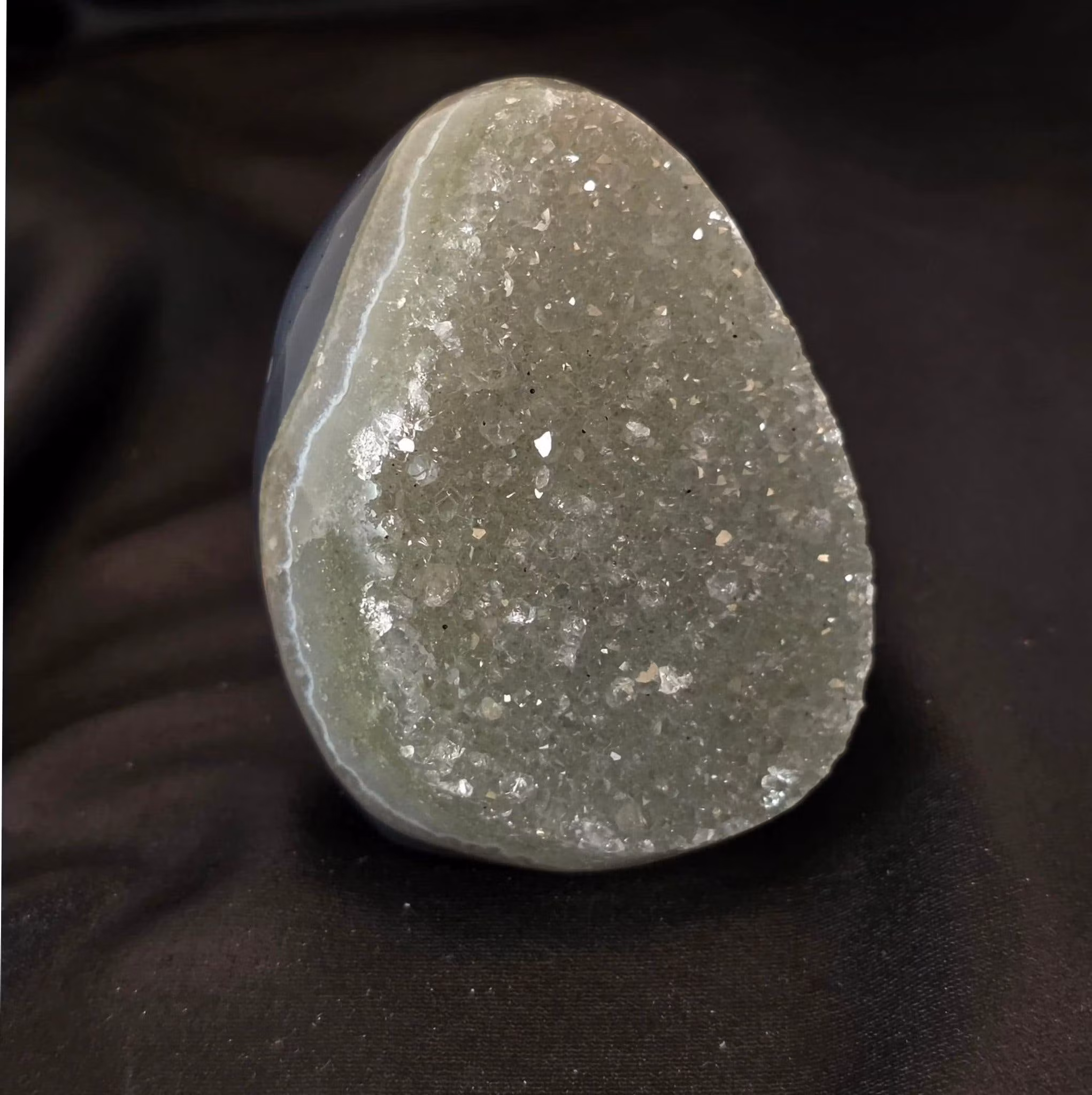 Agat Med Druzy Polerad Uruguay