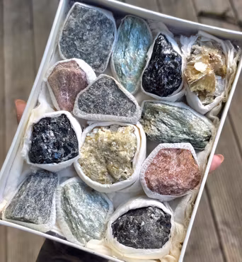 Låda Set Med Mica Presentlåda